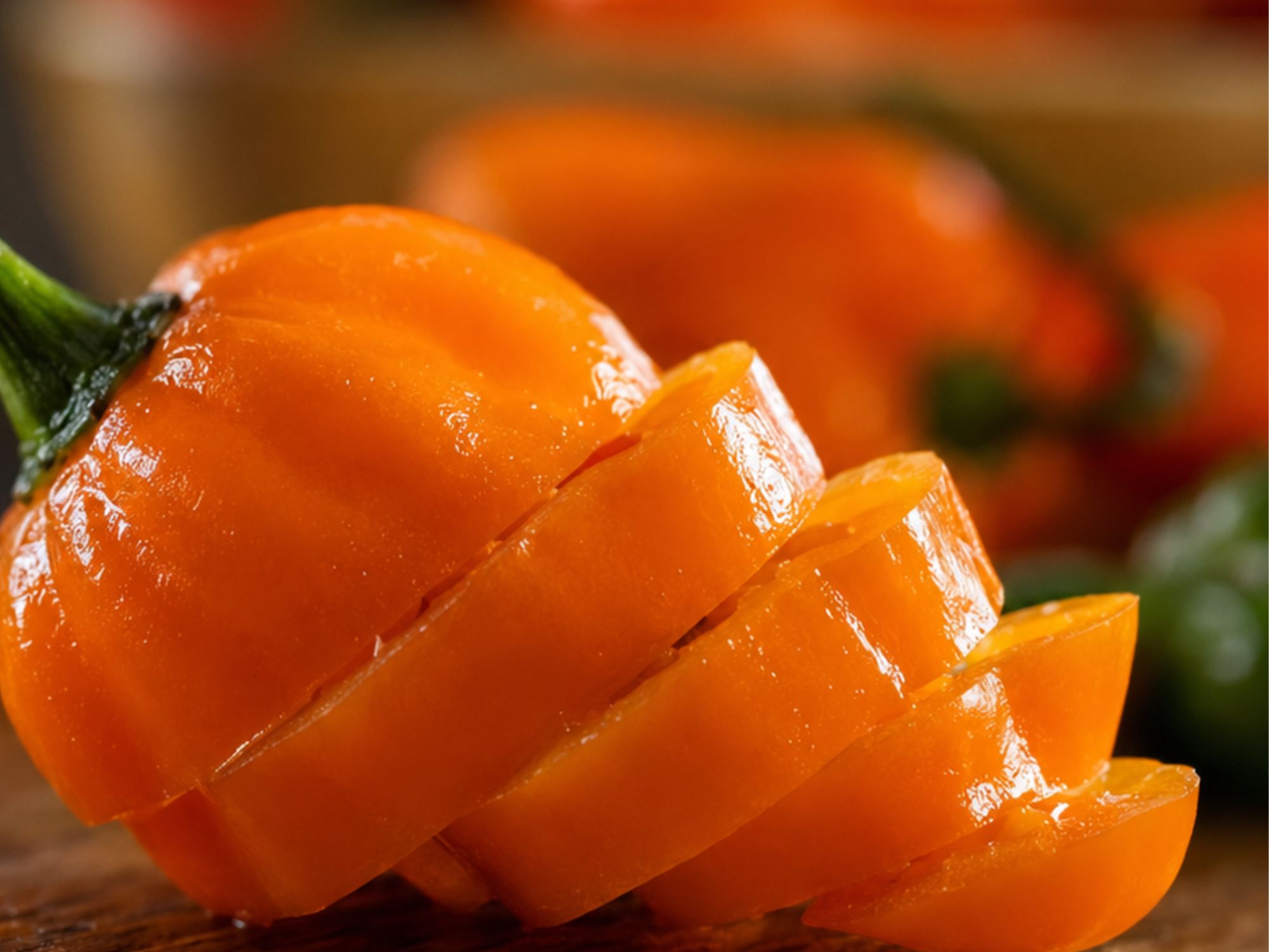 Habanero i skiver