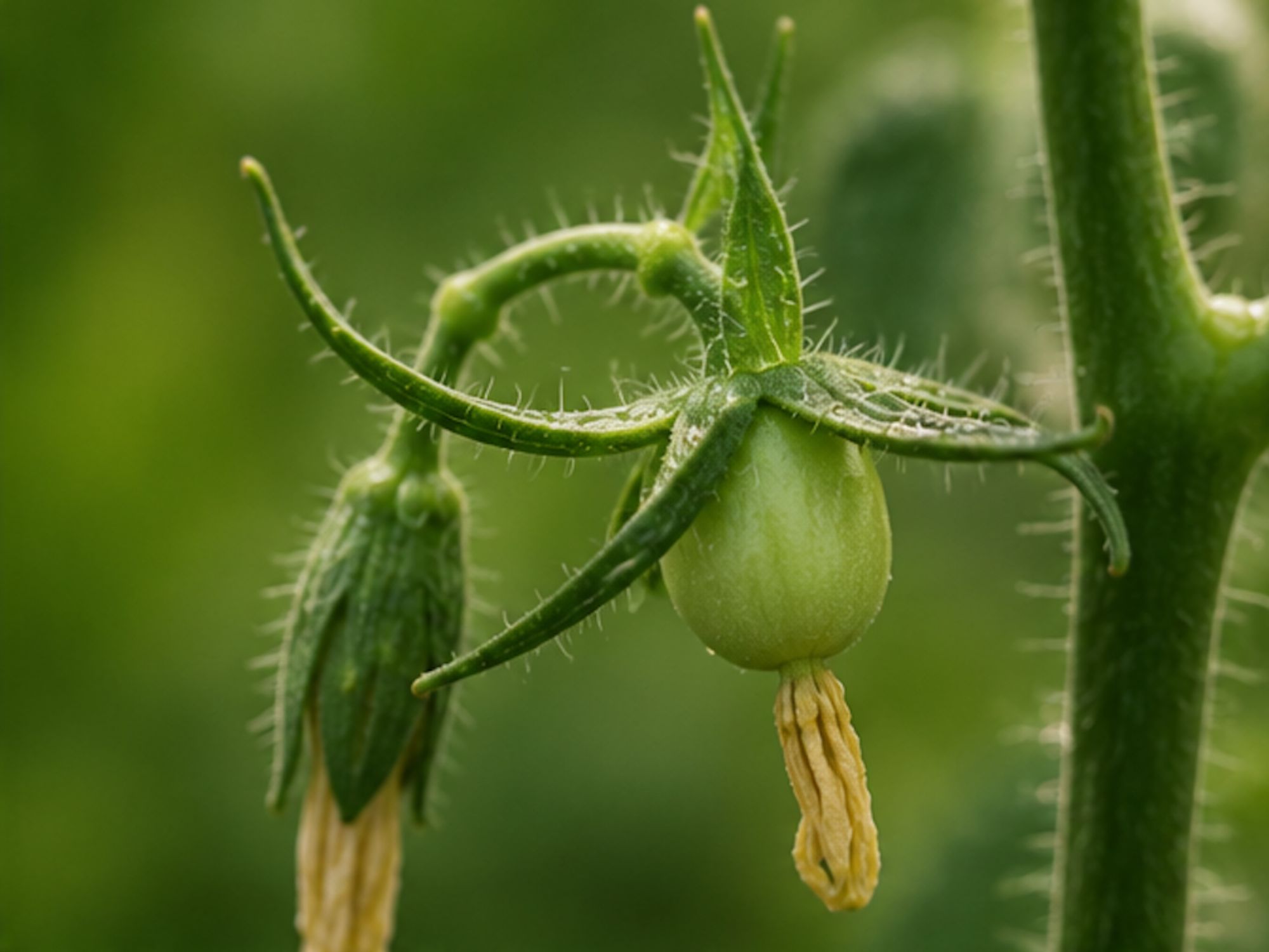 Første frugtknop